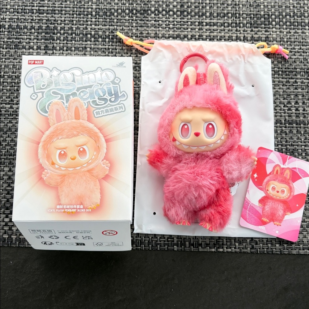 Pop Mart The Monsters Big into Energy Labubu, Brand New, Latest Bag